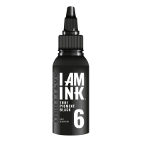 I AM INK - 6 True Pigment Black 50ml