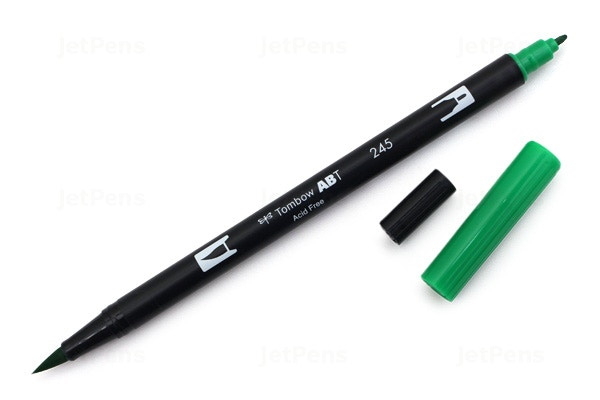 Tombow Dual Brush Pen - Sap Green