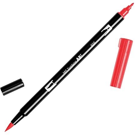 Tombow Dual Brush Pen - Chinese Red