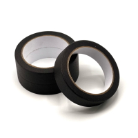 Black Plaster / Tape - 24mm x 25m / Crepe Tape Black