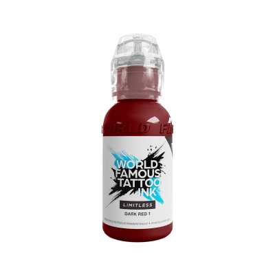 World Famous Ink Limitless - Dark Red 1 - 30ml