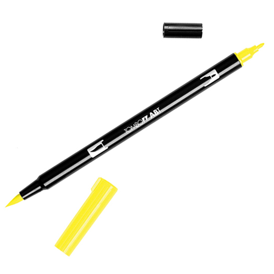 Tombow Dual Brush Pen - Process Yellow