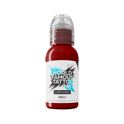 World Famous Ink Limitless - Red 2 - 30ml