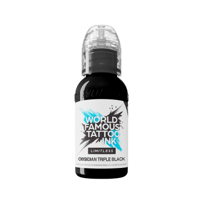 World Famous Ink Limitless - Obsidian Triple Black Outlining - 30ml