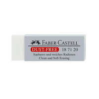 Faber-Castell Radierer Dust-Free, weiß